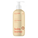 Attitude Baby Leaves šampūns matu un ķermeņa mazgāšanai bērniem ar bumbieru nektāru, 473ml